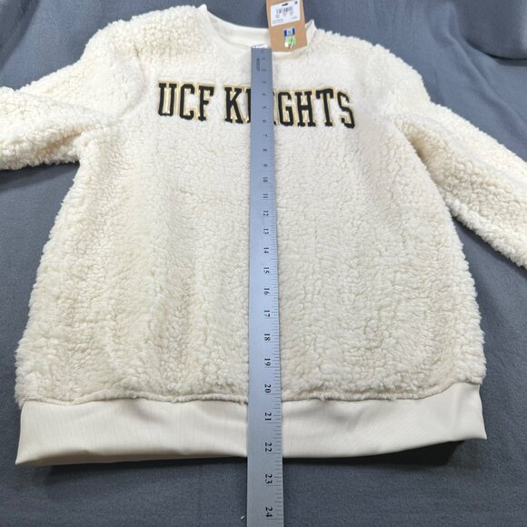 Rivalry Threads Women's Sz Small 4-6 Sweatshirt Sherpa UCF Knights Pullover New - Picture 13 of 15